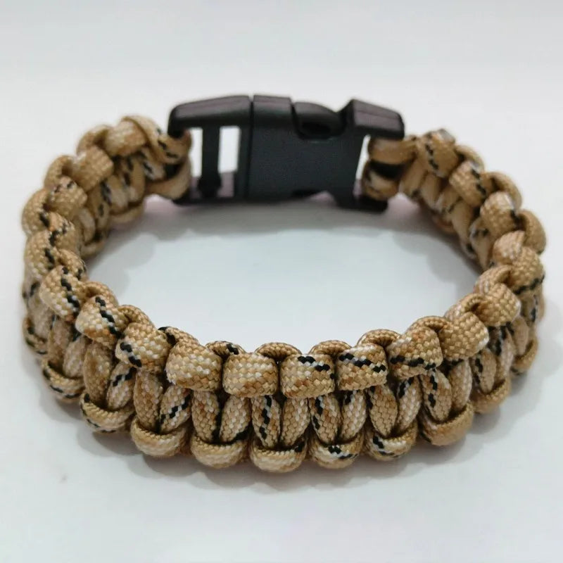 Men Bracelet Rope – Ranger Paracord Survival Bracelet, Style A