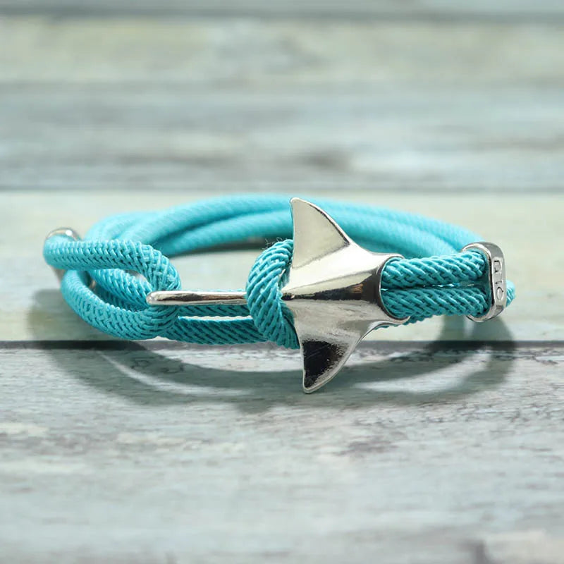 Men Bracelet Rope – Reef Marine Charm Bracelet