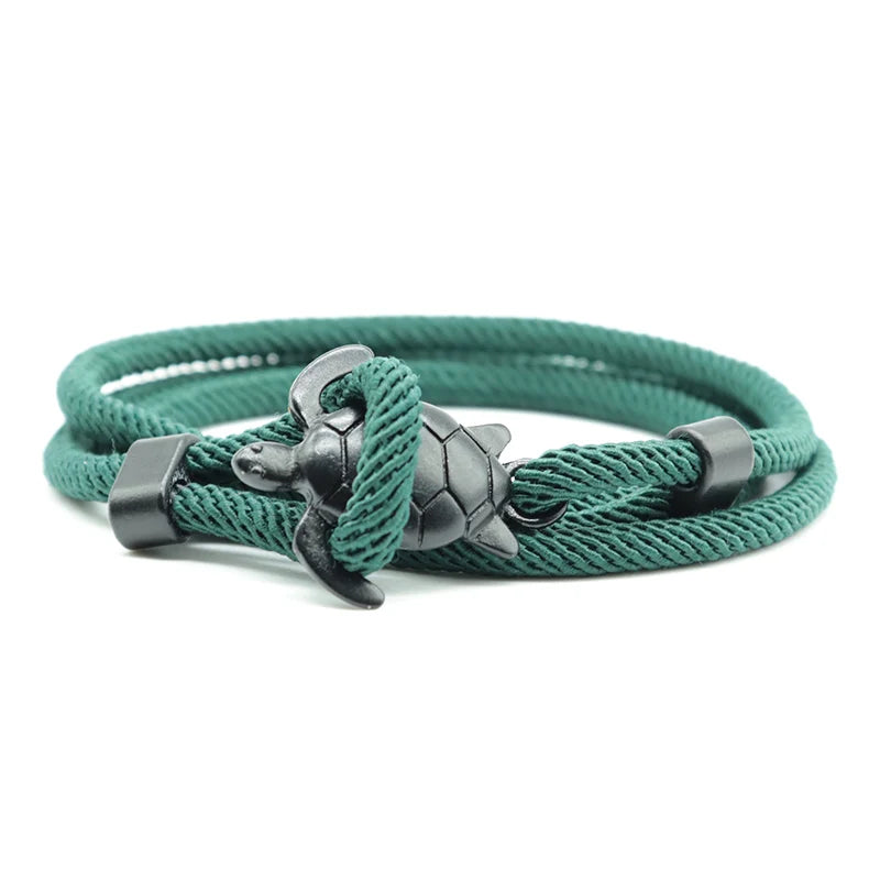 Men Bracelet Rope – Reef Marine Charm Bracelet