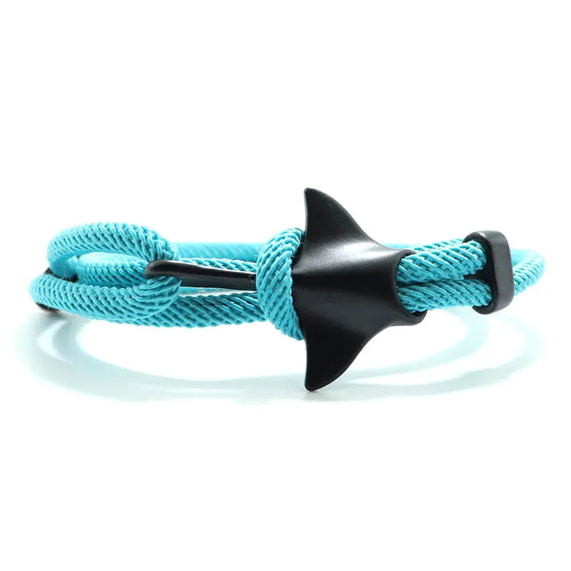 Men Bracelet Rope – Reef Marine Charm Bracelet