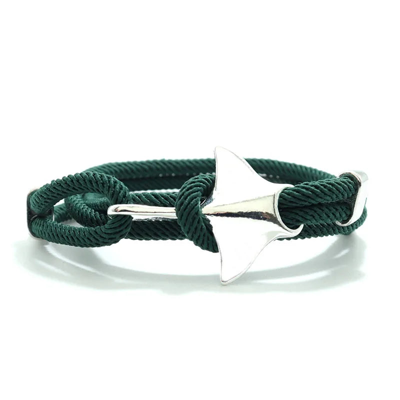 Men Bracelet Rope – Reef Marine Charm Bracelet