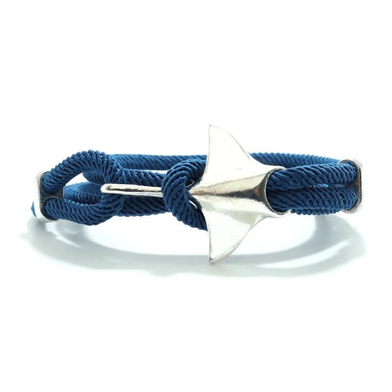 Men Bracelet Rope – Reef Marine Charm Bracelet