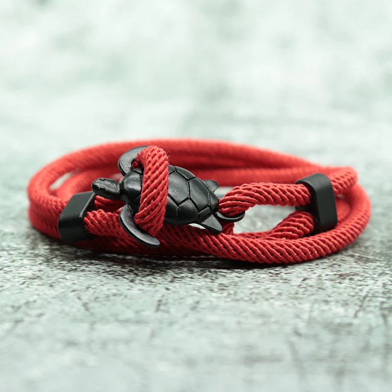 Men Bracelet Rope – Reef Marine Charm Bracelet