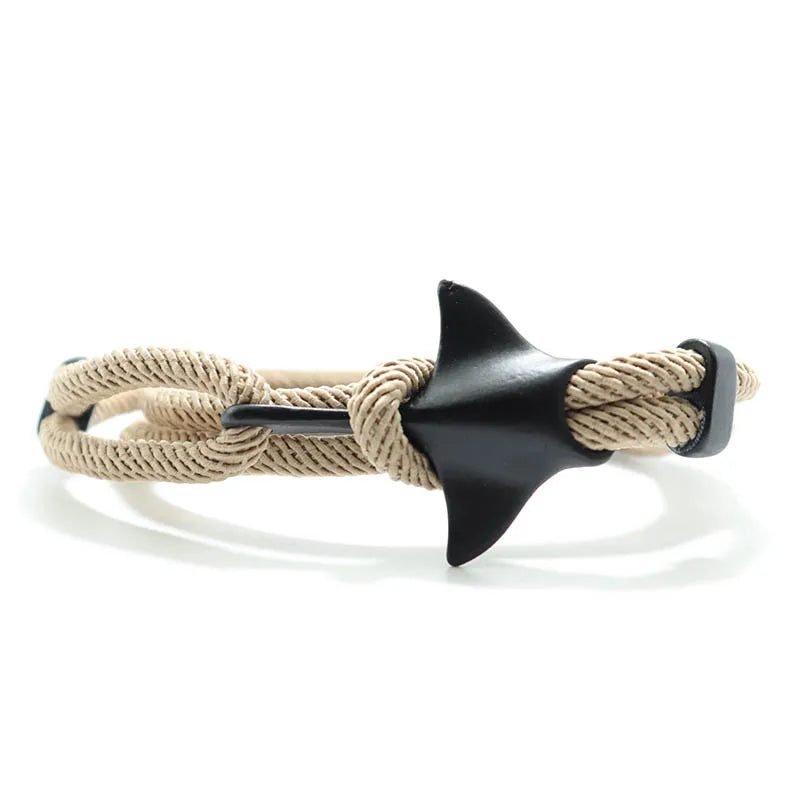 Men Bracelet Rope – Reef Marine Charm Bracelet