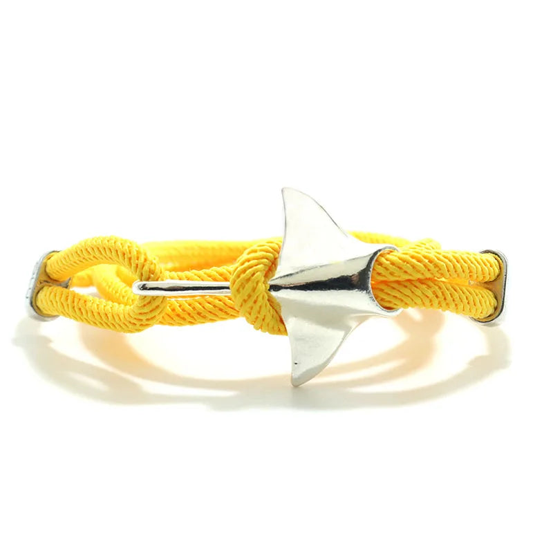 Men Bracelet Rope – Reef Marine Charm Bracelet