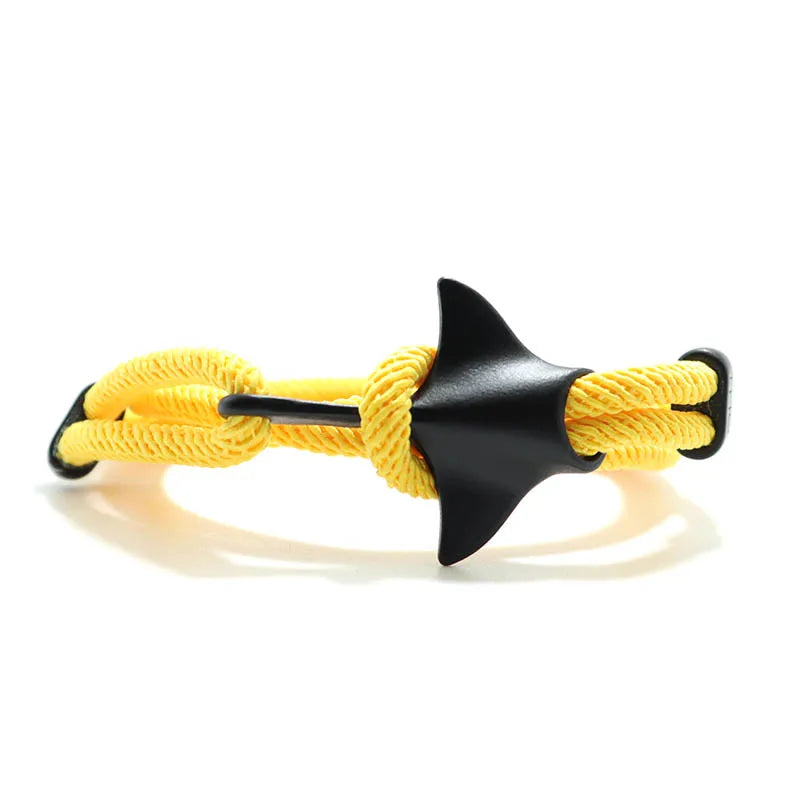 Men Bracelet Rope – Reef Marine Charm Bracelet