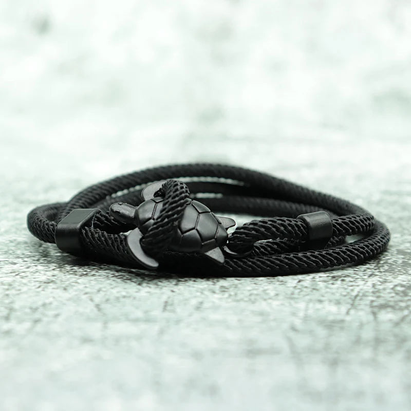 Men Bracelet Rope – Reef Marine Charm Bracelet