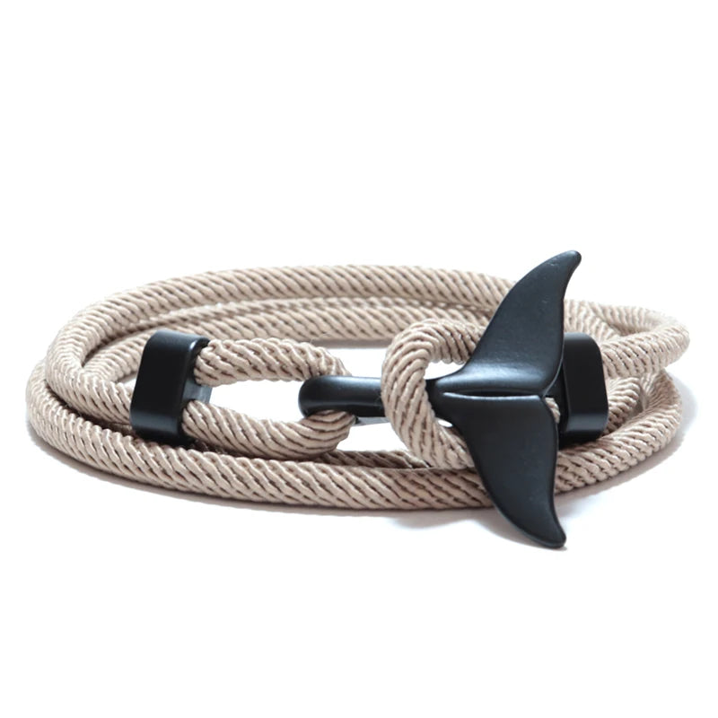 Men Bracelet Rope – Reef Marine Charm Bracelet