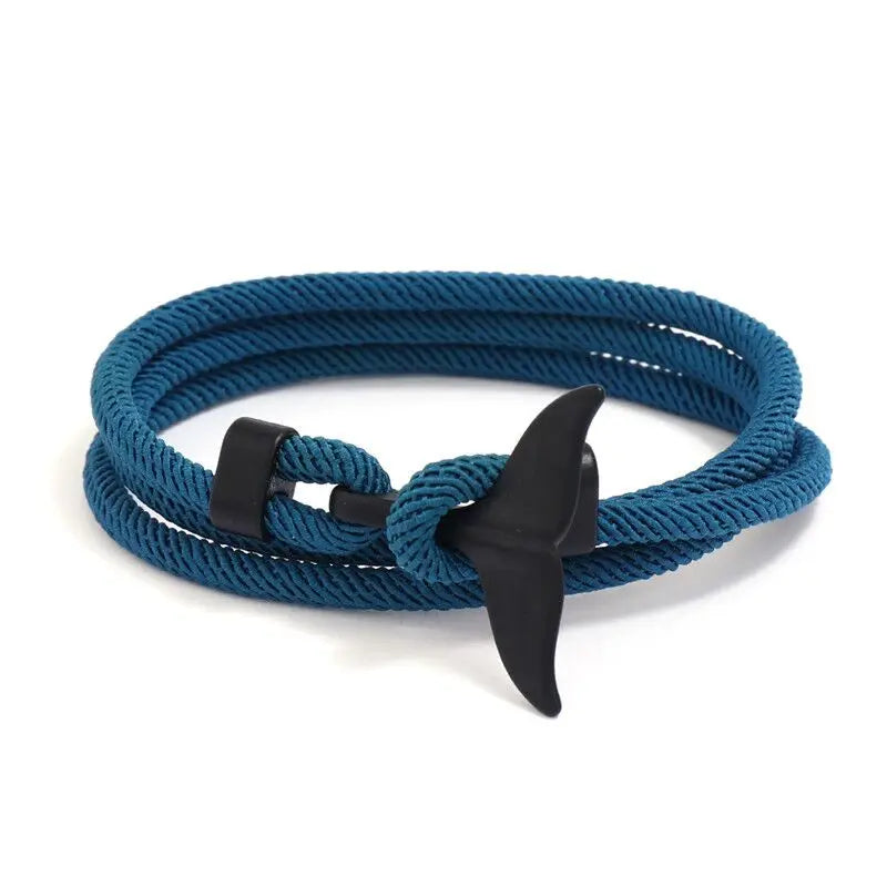 Men Bracelet Rope – Reef Marine Charm Bracelet