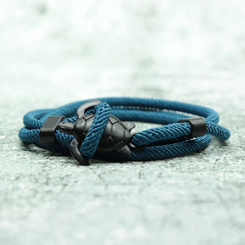 Men Bracelet Rope – Reef Marine Charm Bracelet