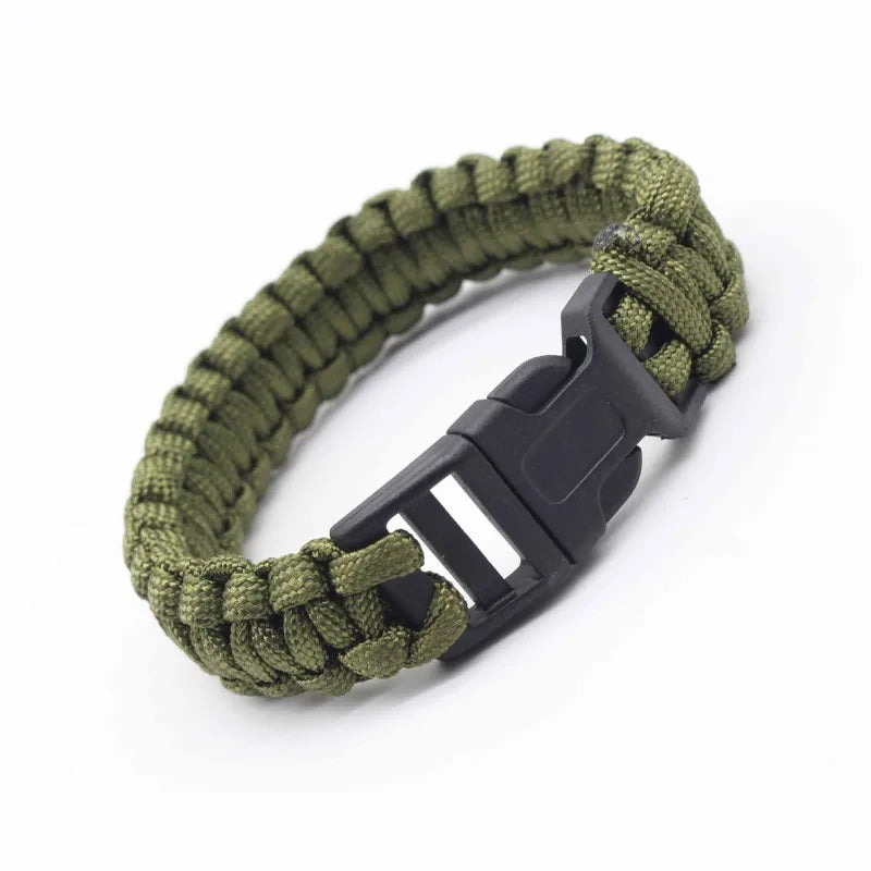 Men Bracelet Rope – Ranger Paracord Survival Bracelet, Style E