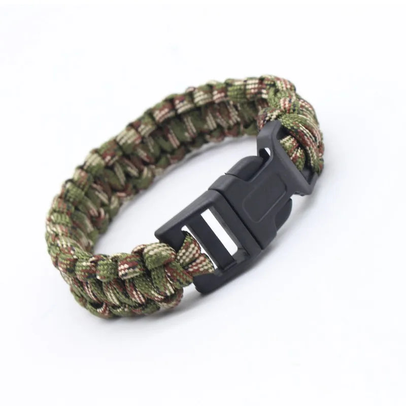 Men Bracelet Rope – Ranger Paracord Survival Bracelet, Style D
