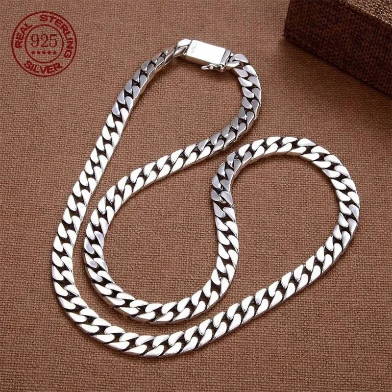 Titan Cuban Link Bracelet offering a bold sterling silver look for everyday wear.