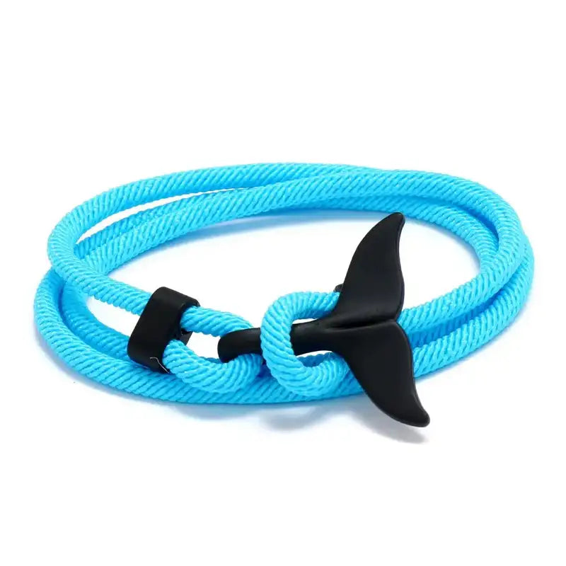 Men Bracelet Rope – Reef Marine Charm Bracelet